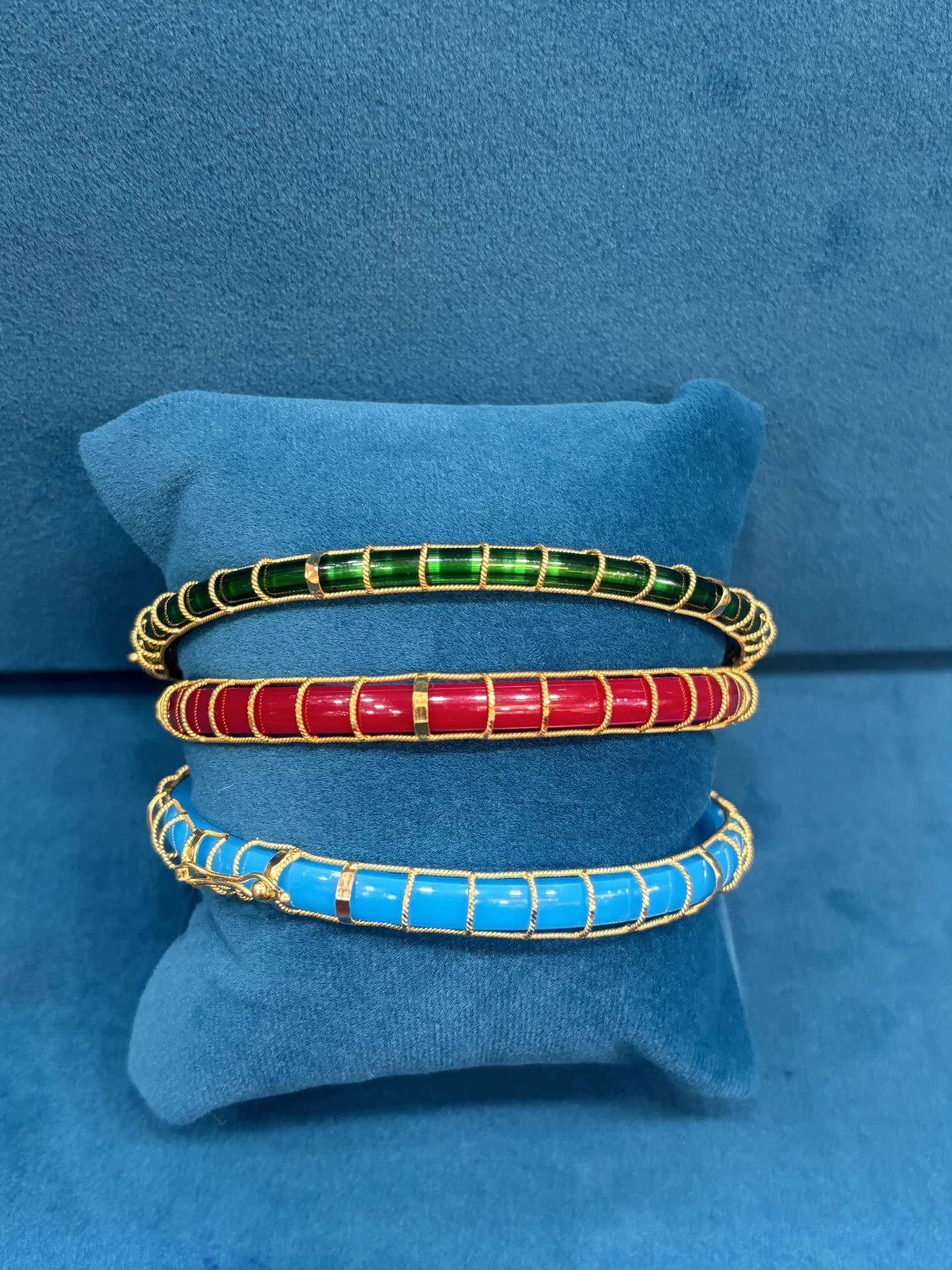 Gold Detachable Bangles
