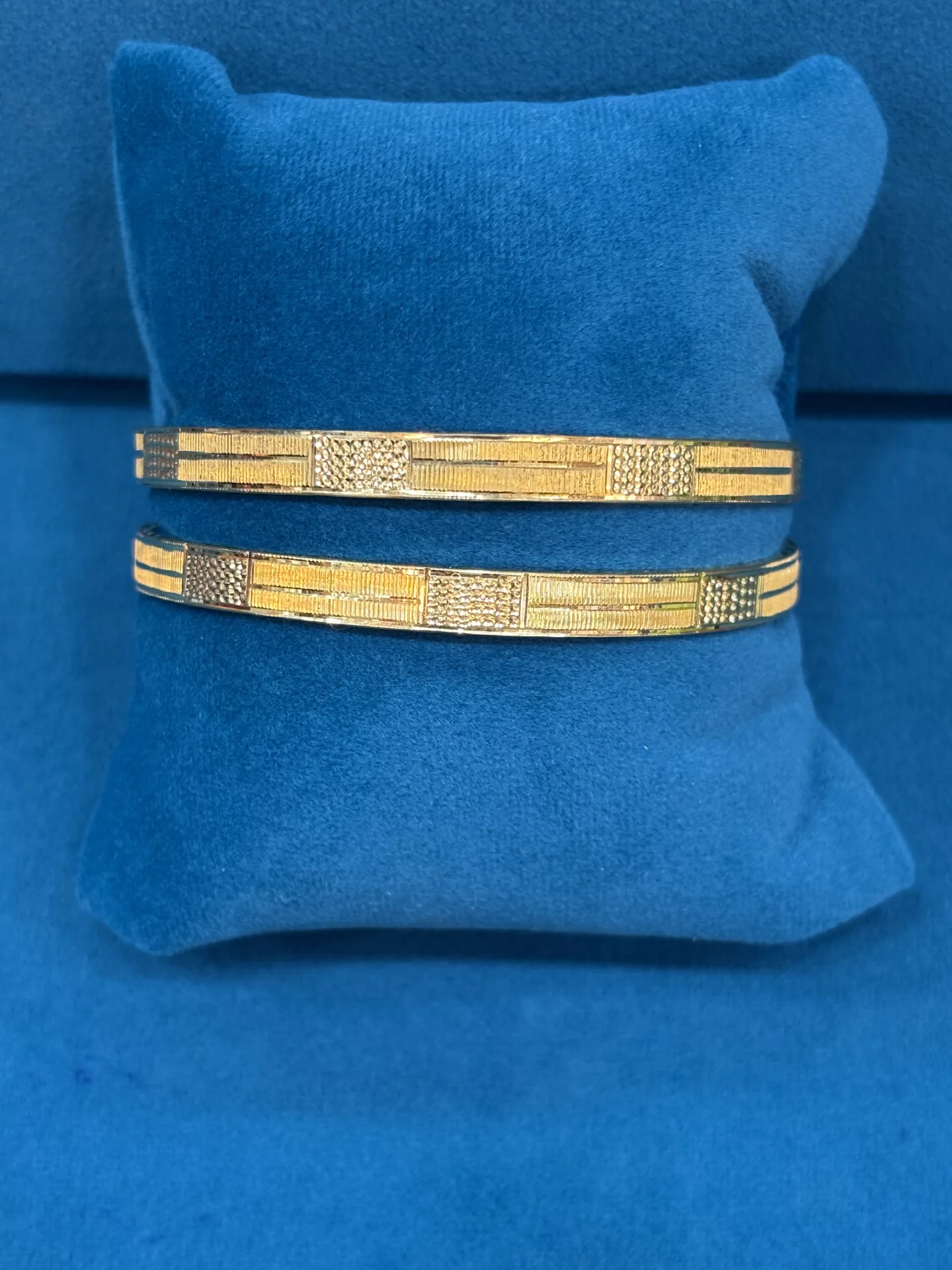 Gold Fancy Bangles