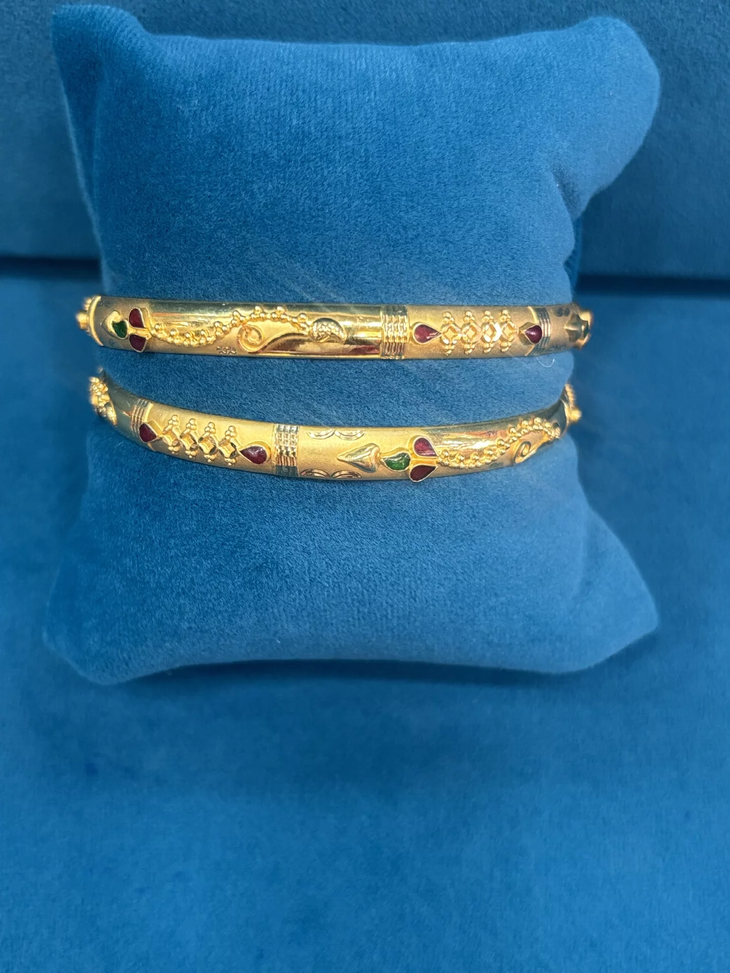 Gold Fancy Bangles