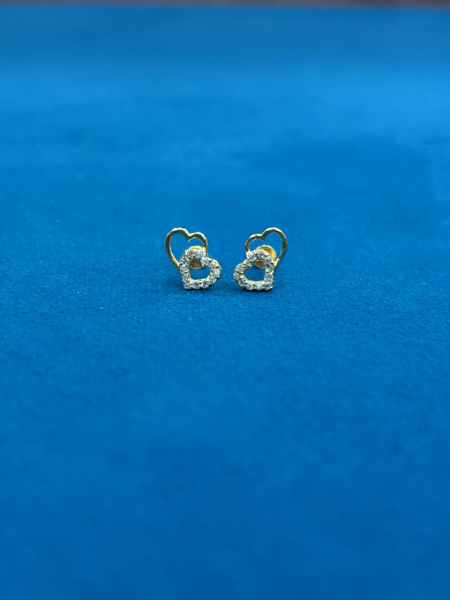 Gold Unique Studs