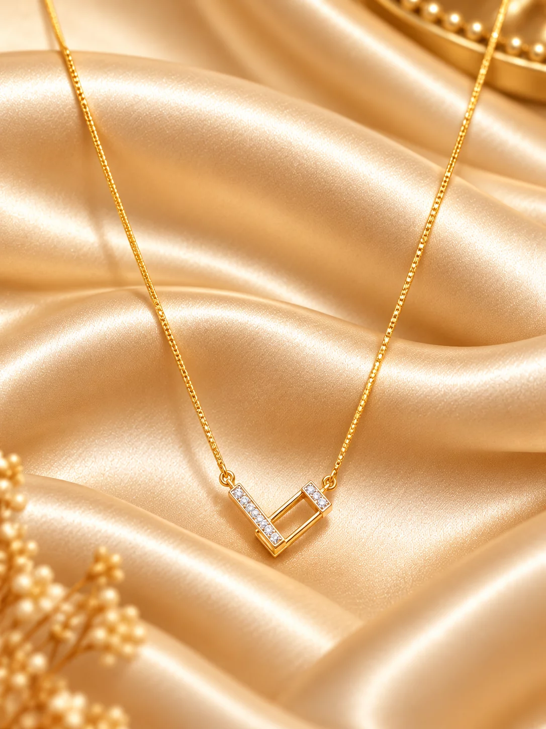Diamond Pendant Chain