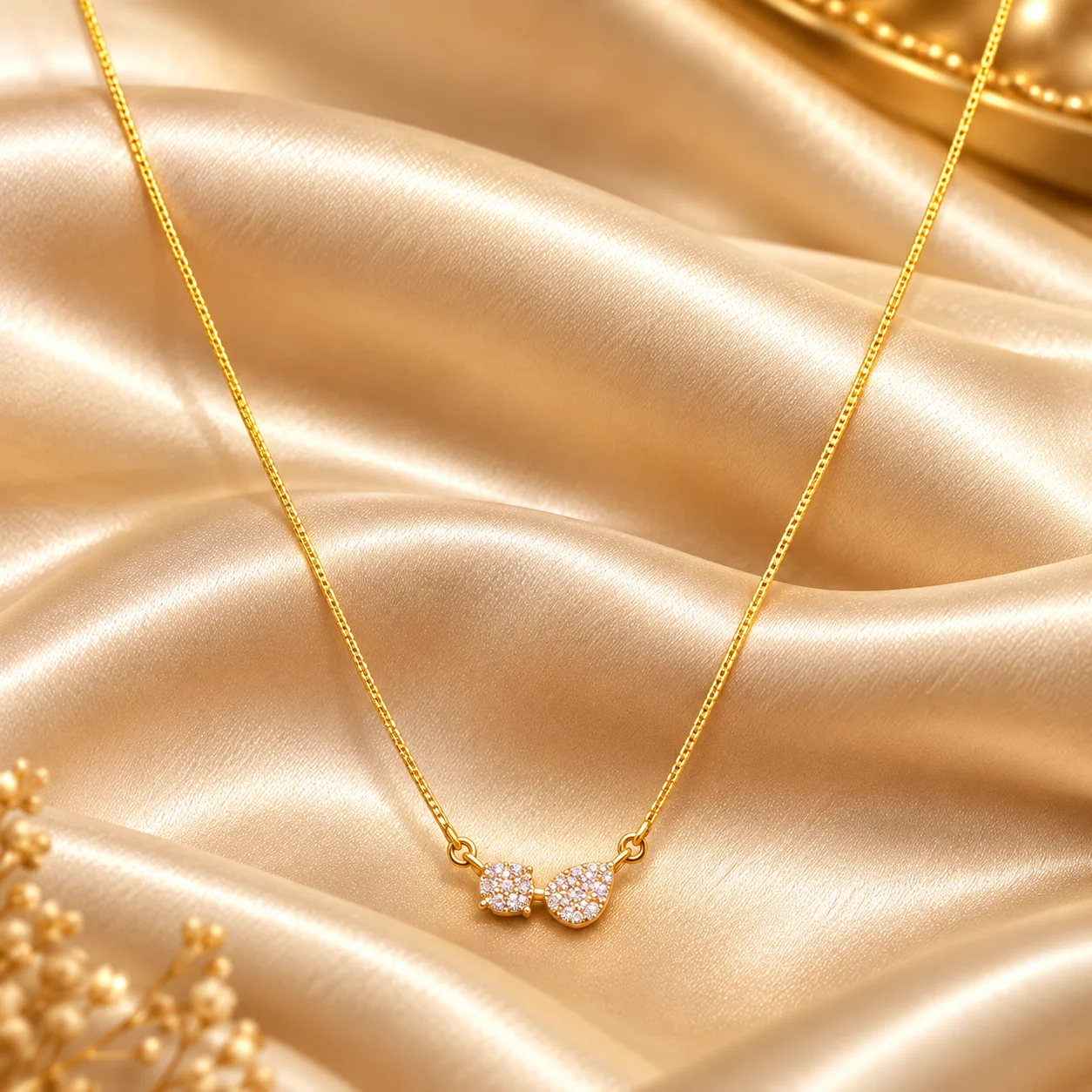 Diamond Pendant Chain