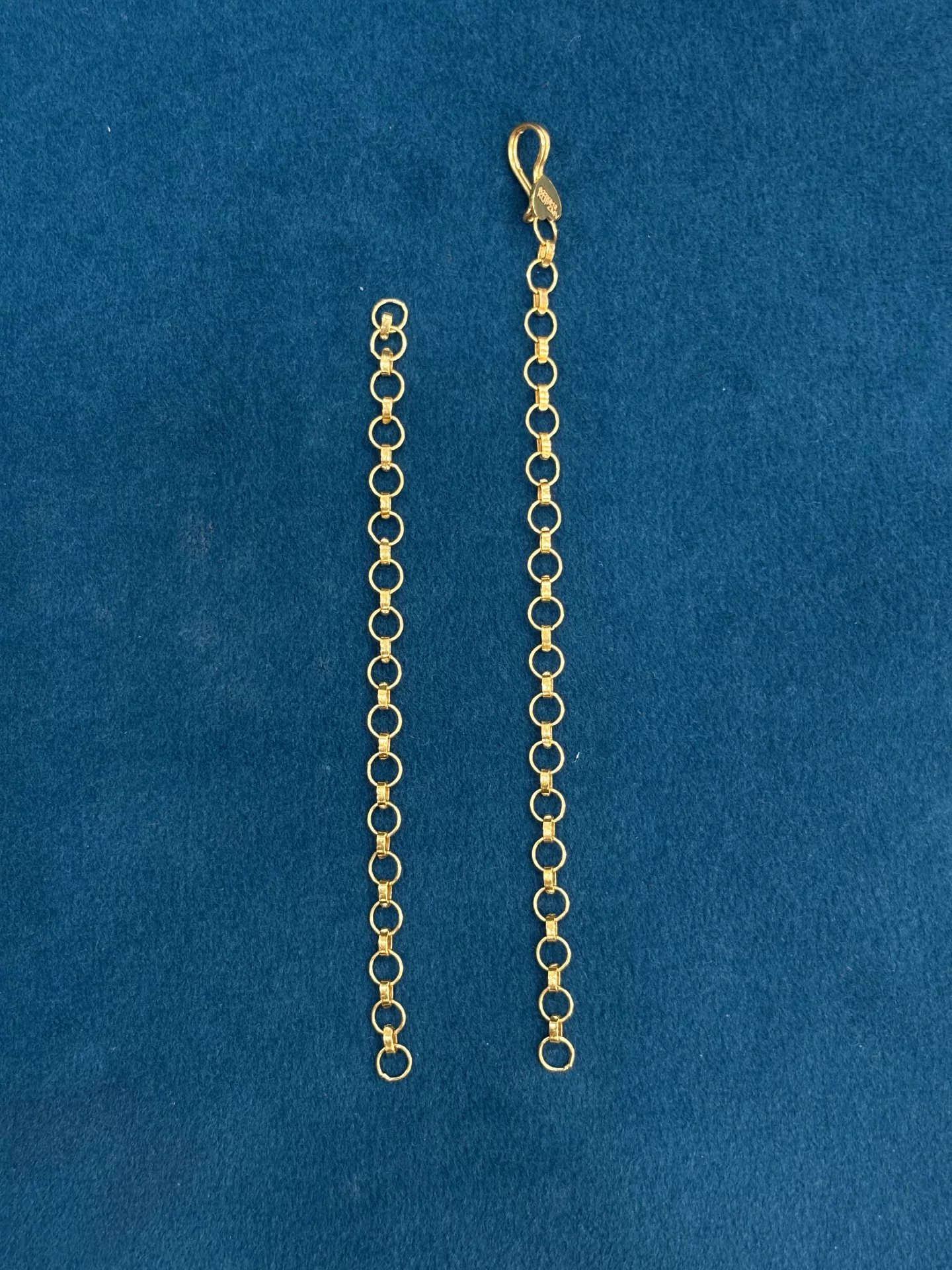 Gold Back Chains