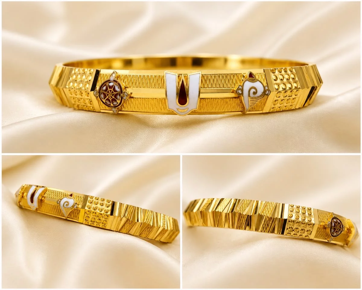 Gold Gents Kada