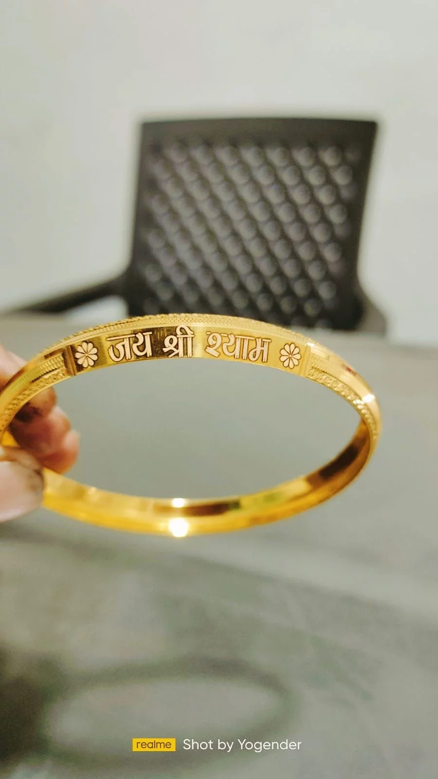Gold Gents Kada