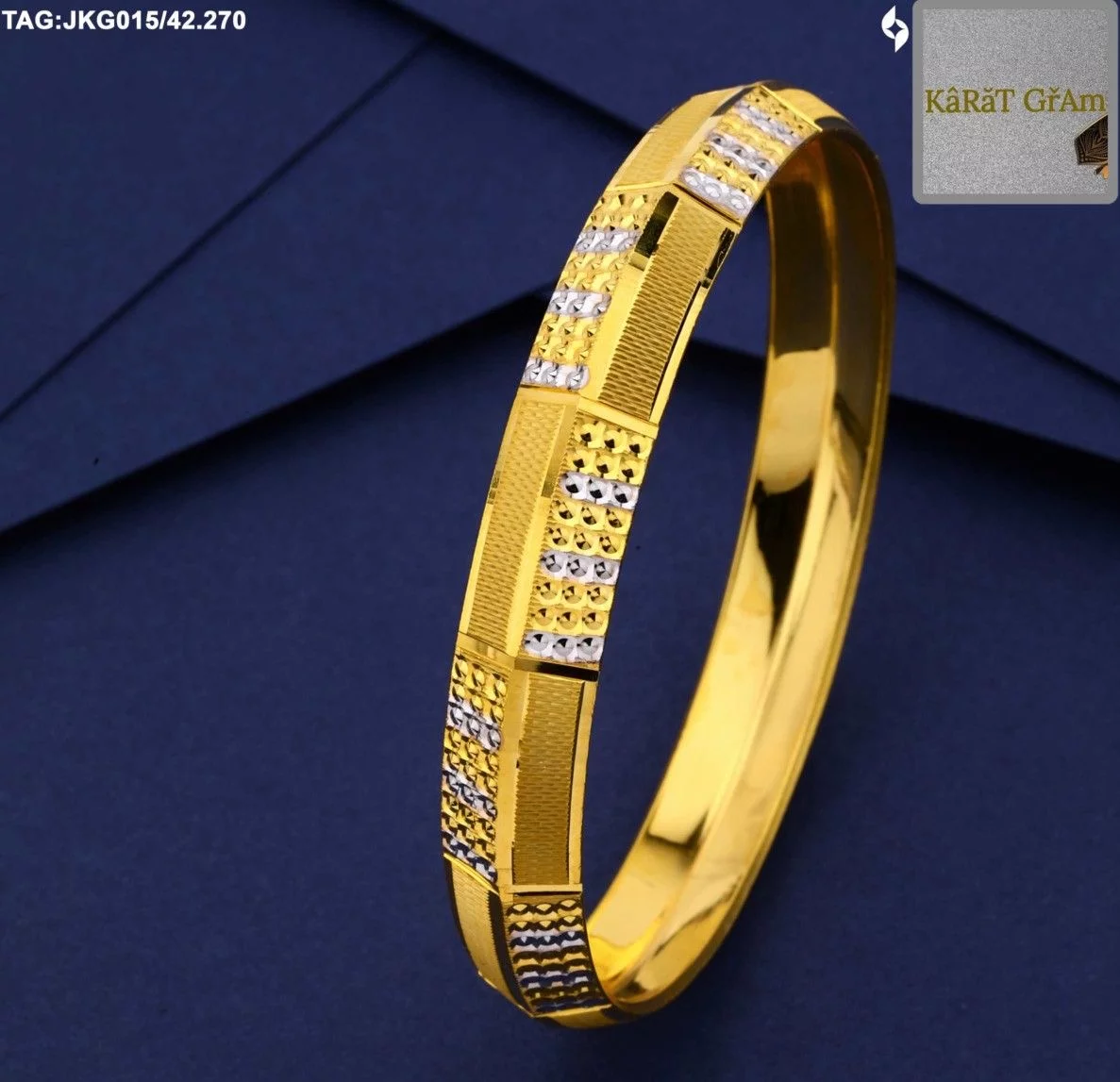 Gold Gents Kada