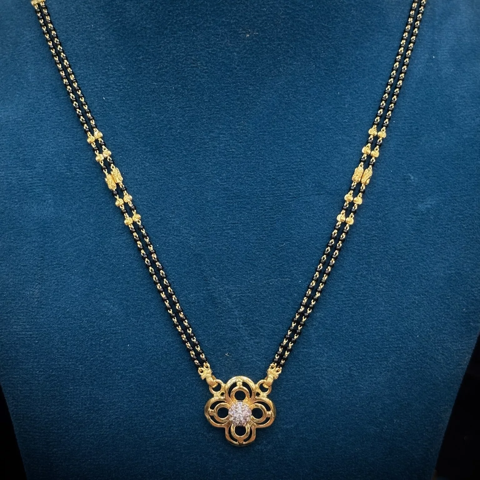 Black Beads Chain