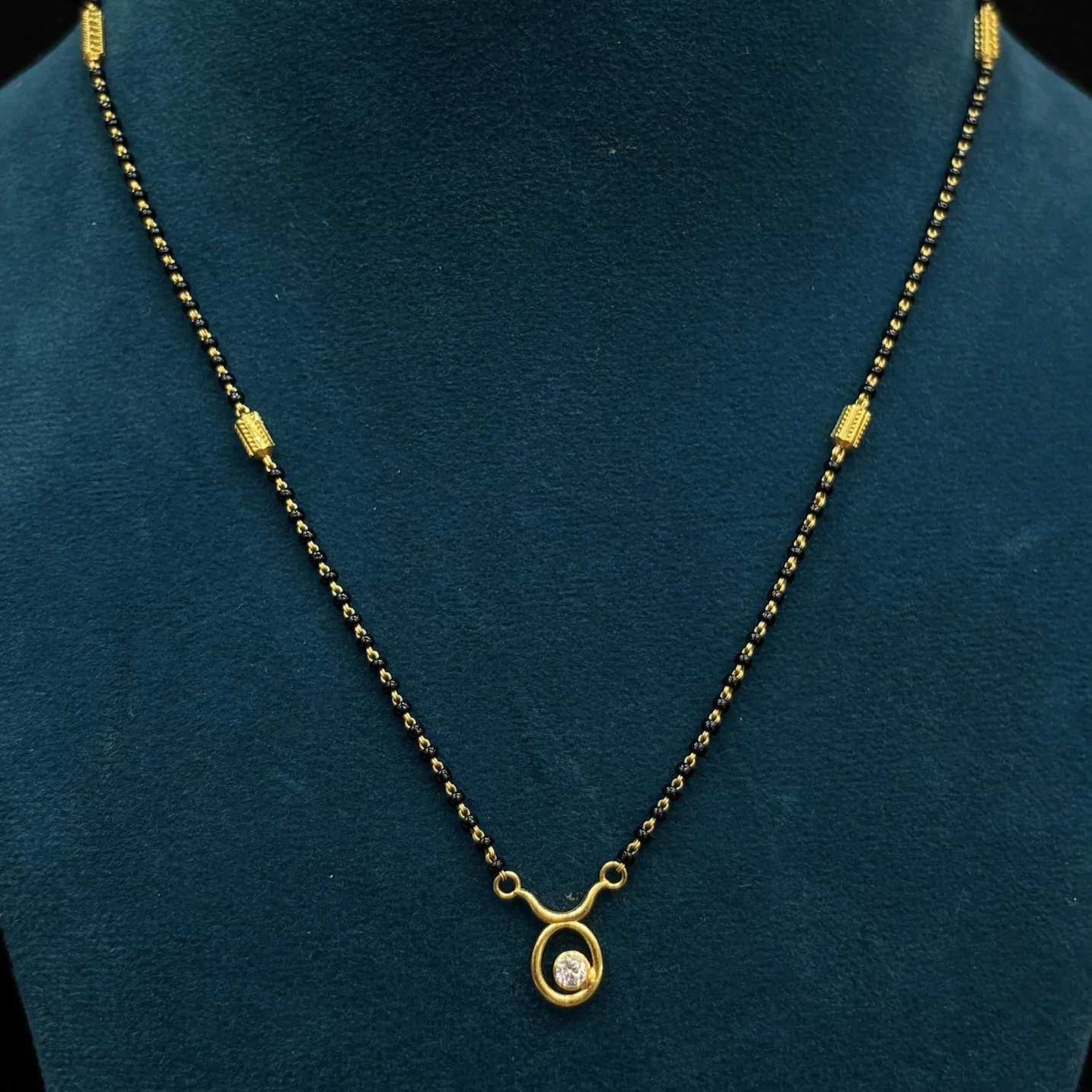 Black Beads Chain
