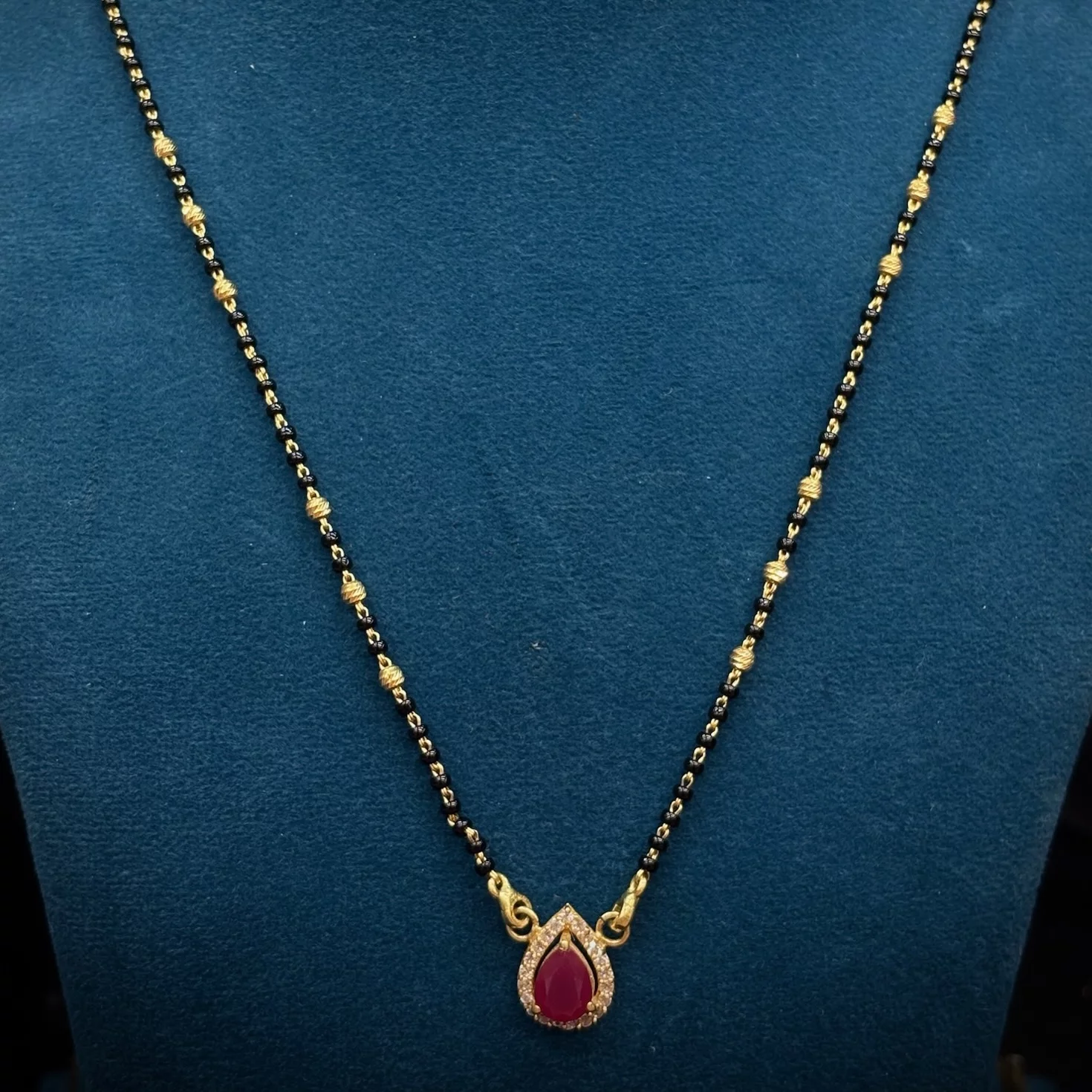 Black Beads Chain