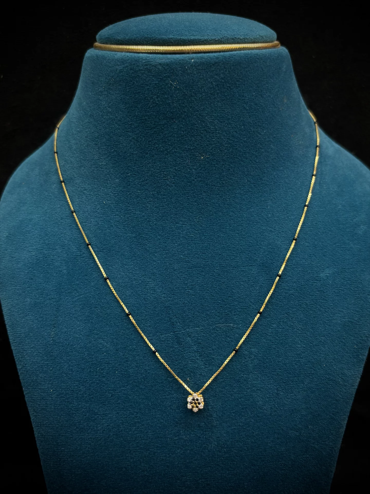 Gold Lightweight Nallapusalu Chain