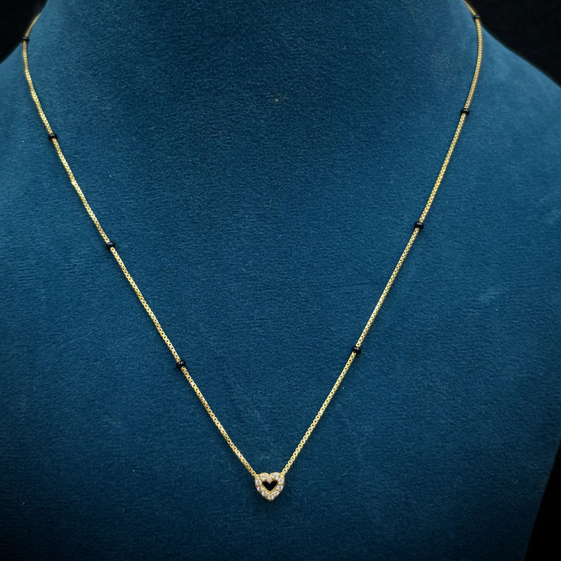 Gold Lightweight Nallapusalu Chain