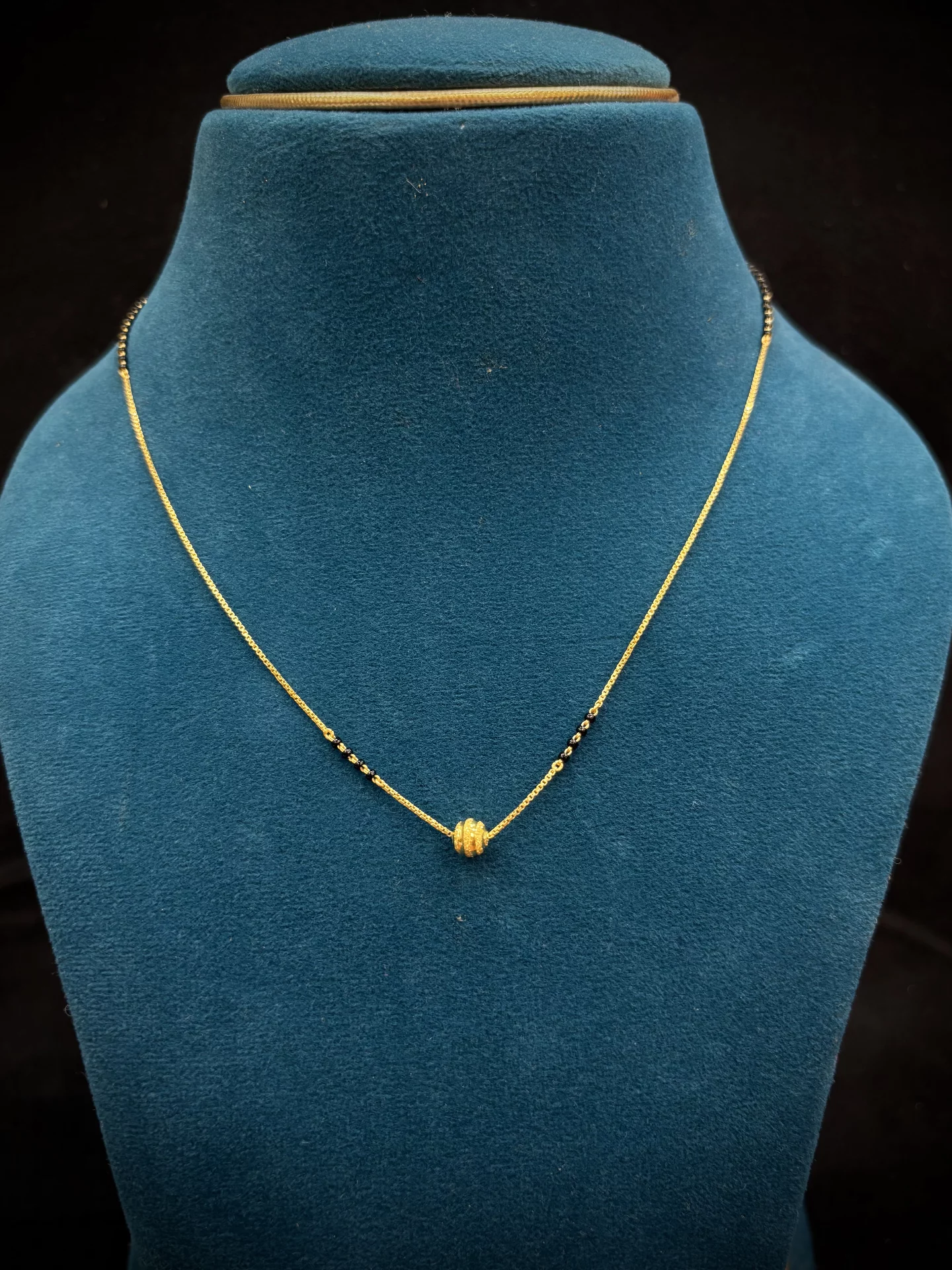 Gold Lightweight Nallapusalu Chain