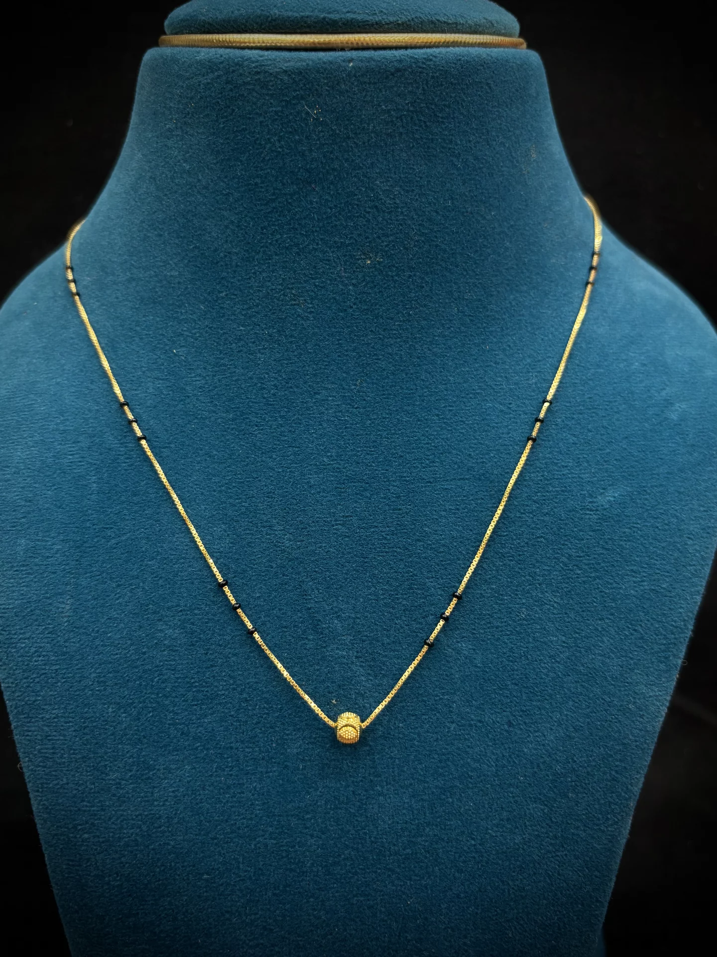 Gold Lightweight Nallapusalu Chain