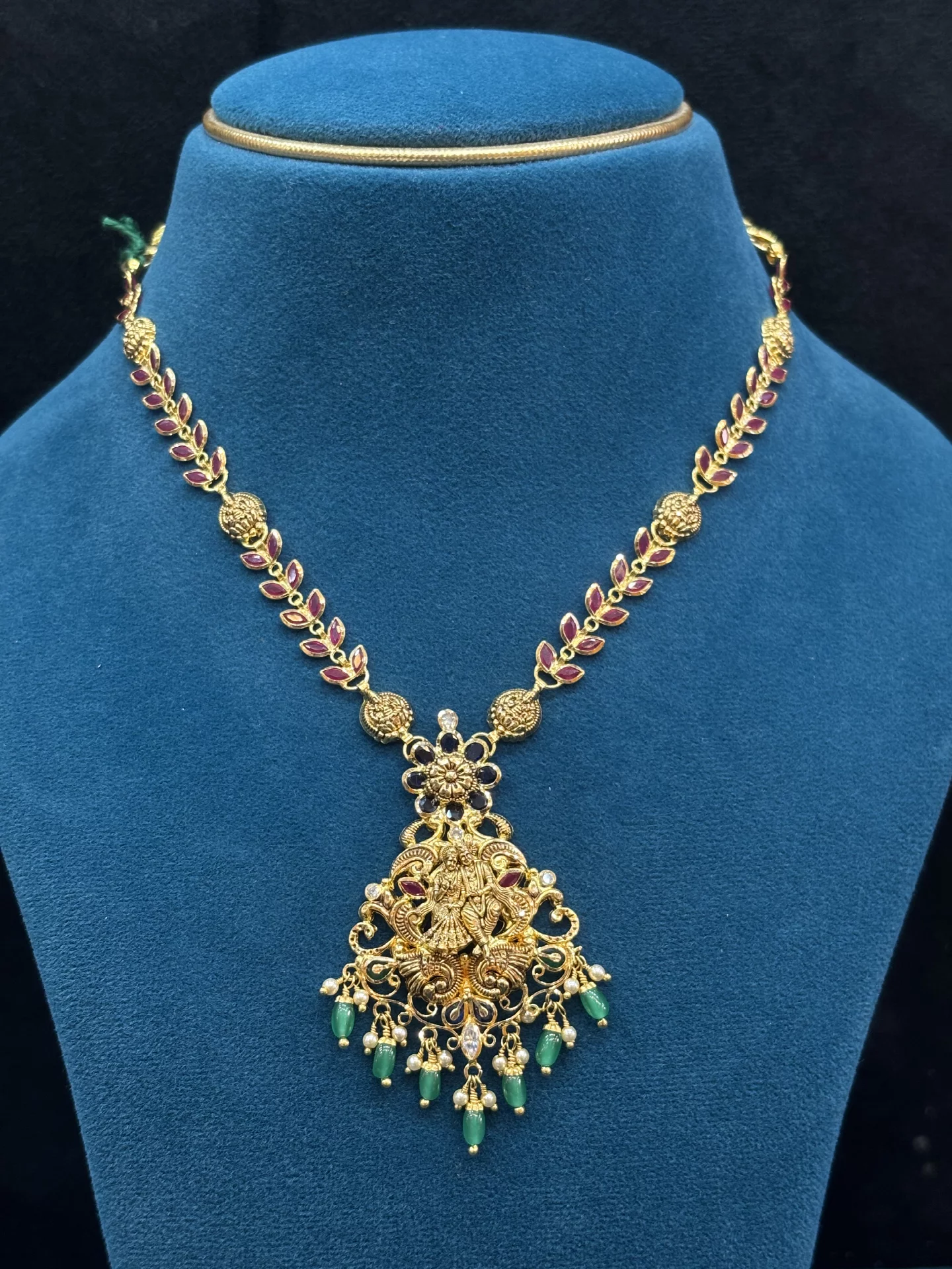 Antique Radhakrishna necklace