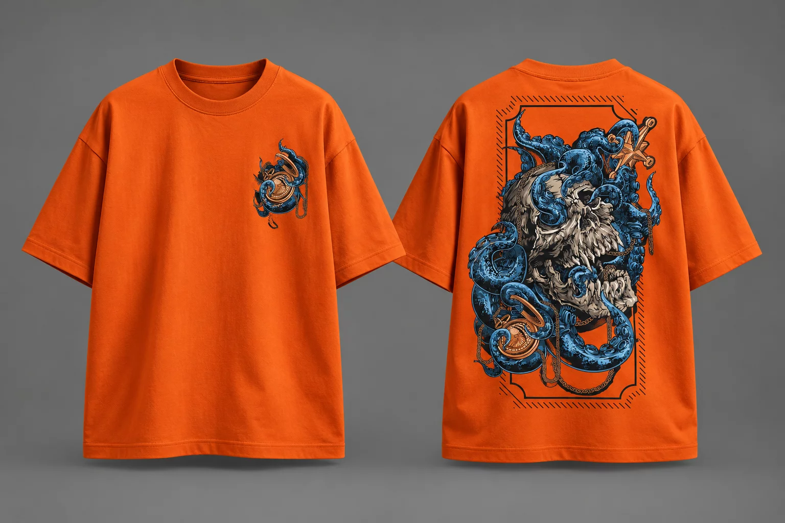 Testros Drop Shoulder Oversized T