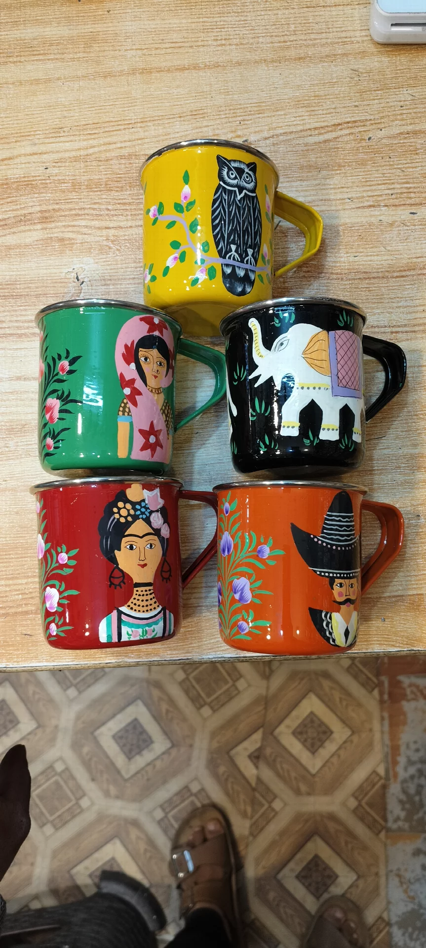 Hand Painted Coffee Mug