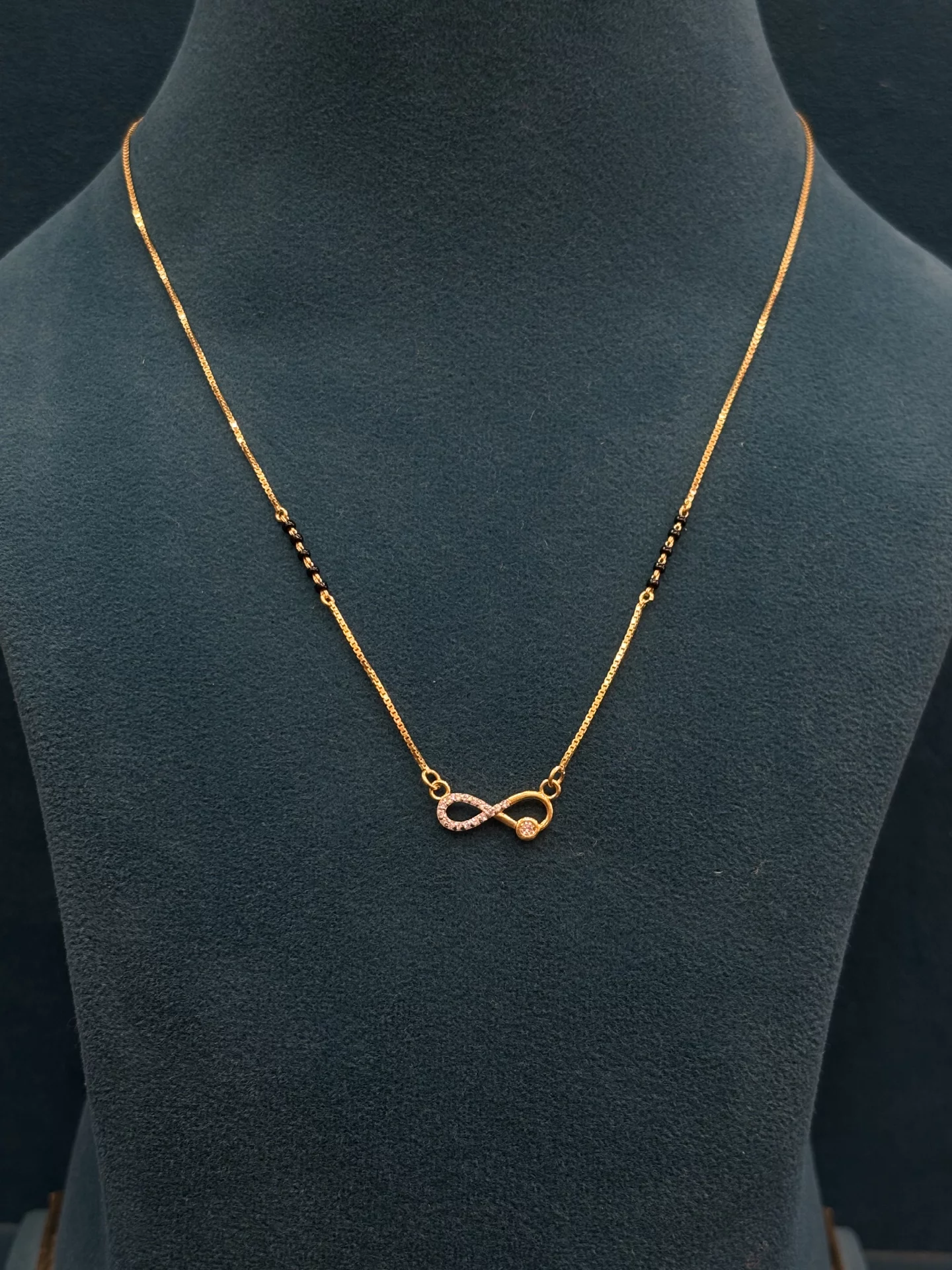 Black Beads Chain