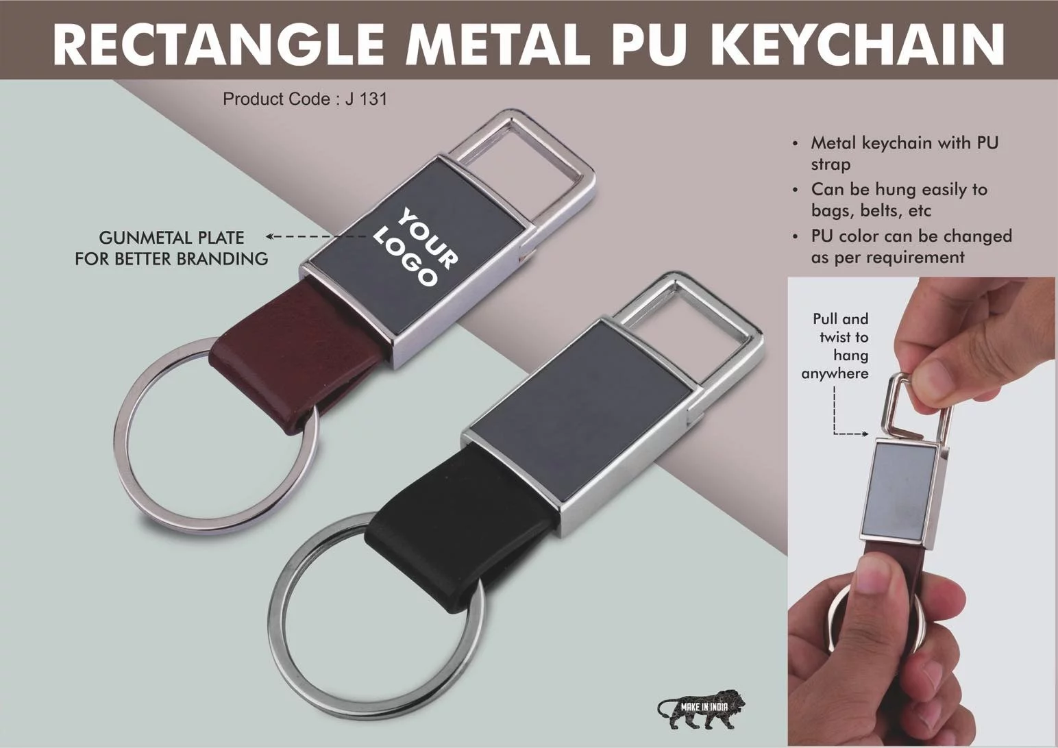 Custom Metal Keychain