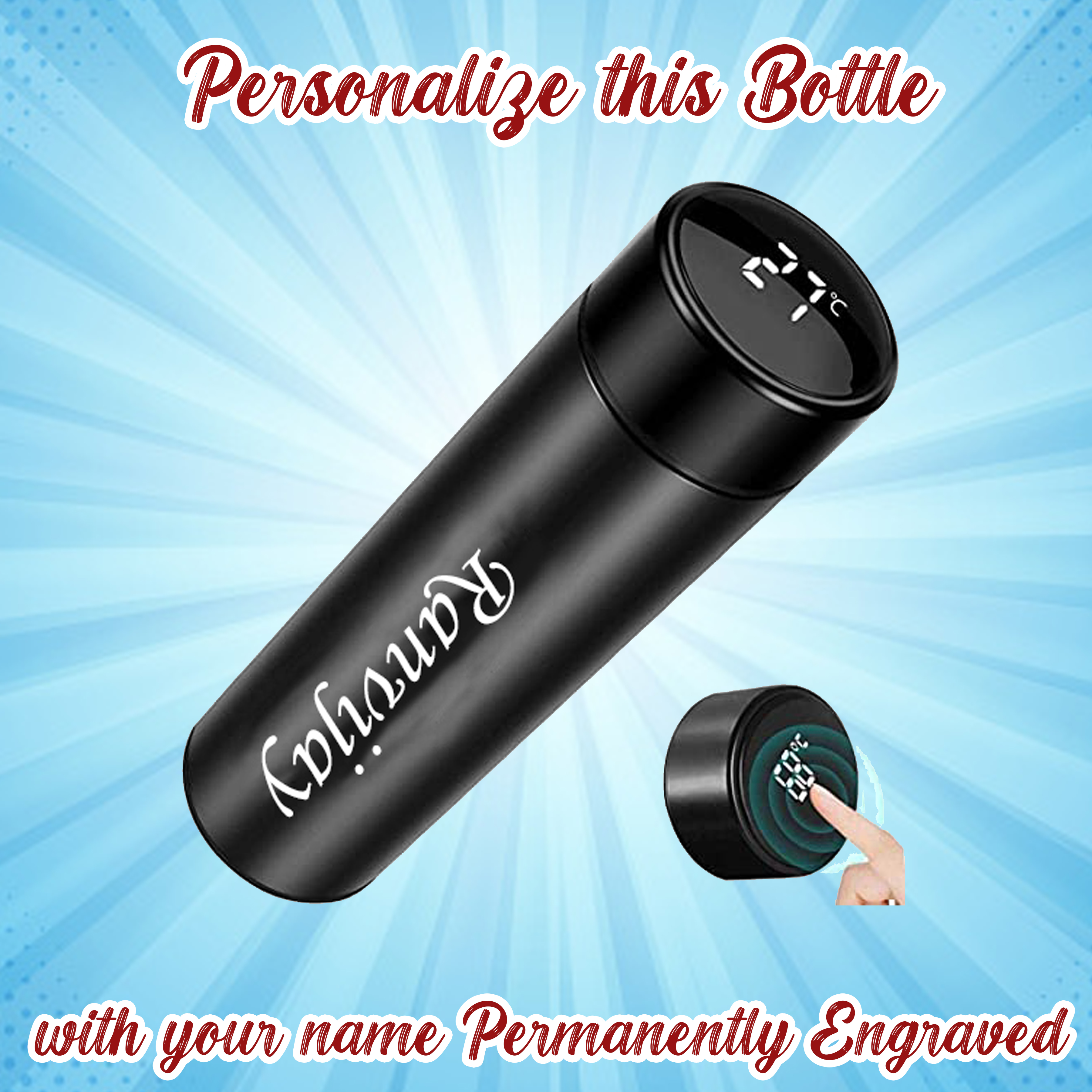 Personalized Temperature Bottle Black-https://i-media.vyaparify.com/vcards/products/32410/02.jpg Image