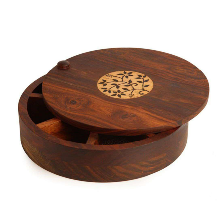 Round Wooden Masala Box-https://i-media.vyaparify.com/vcards/products/32414/Round-Wooden-Masala-Box.png Image