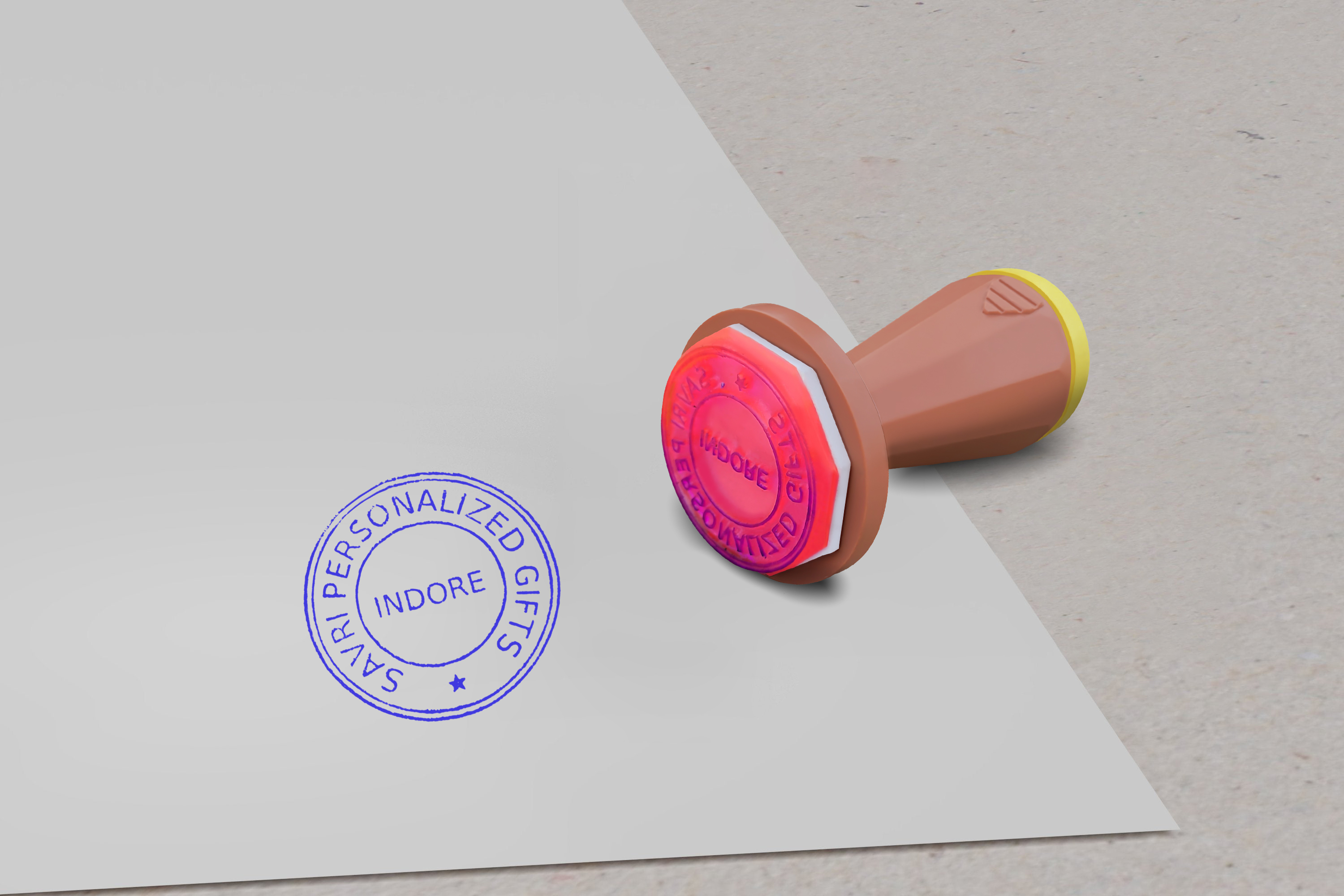 Personalized Computer stamp( Round)-https://i-media.vyaparify.com/vcards/products/32444/Photo4-(2).jpg Image