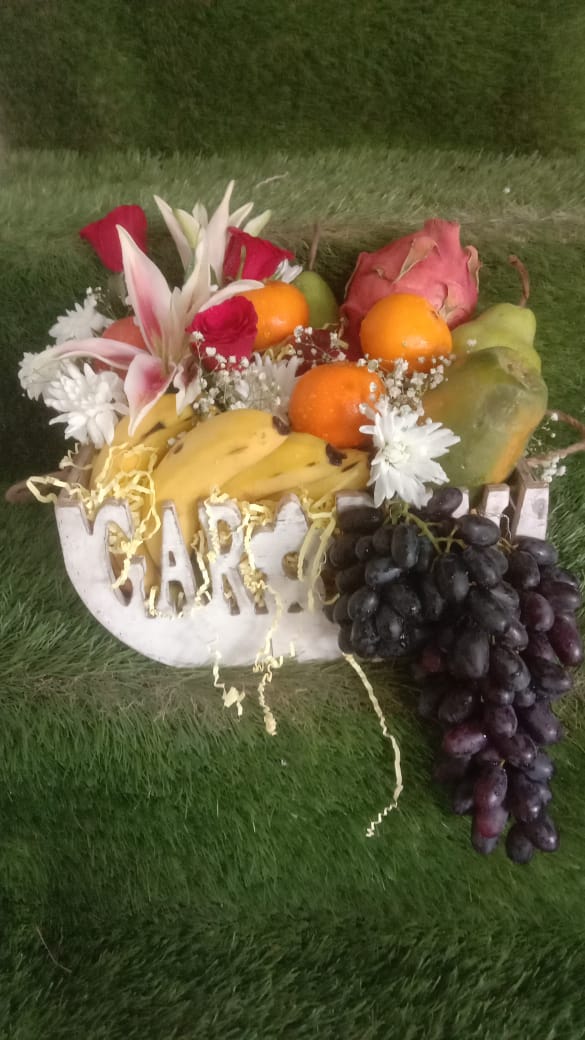 Decorated Fruit Basket Zinnia Zahara Pune, Maharashtra 411021, India