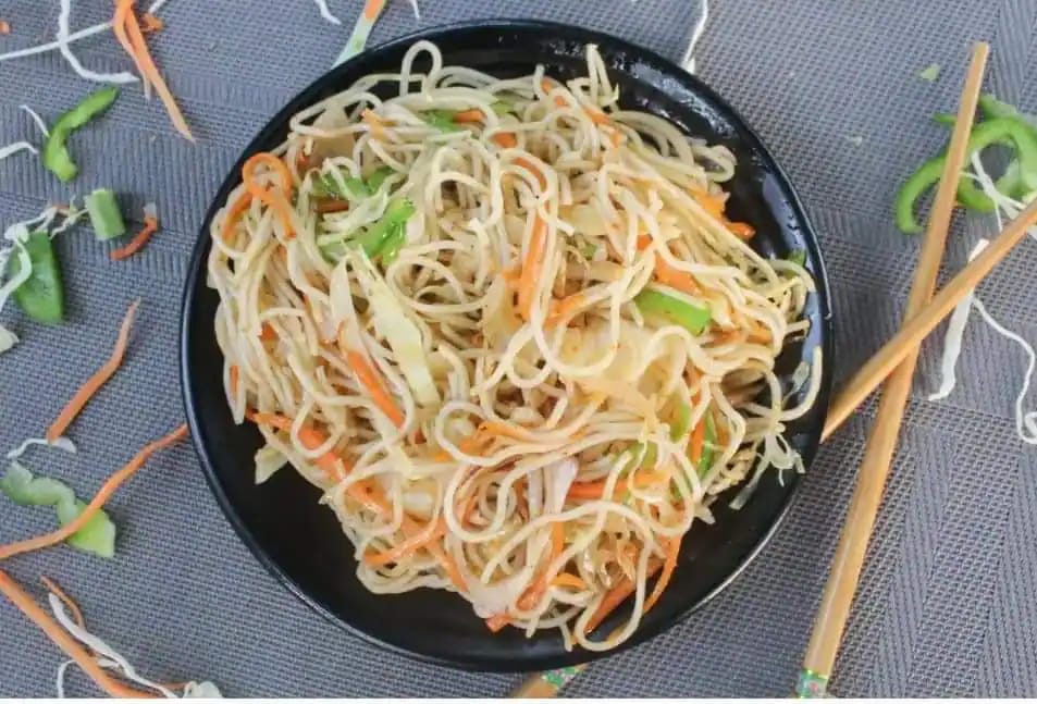 Shreesha Kitchen Veg Noodles | Shreesha's Kitchen Restaurant | Sukhliya Main Road Indore