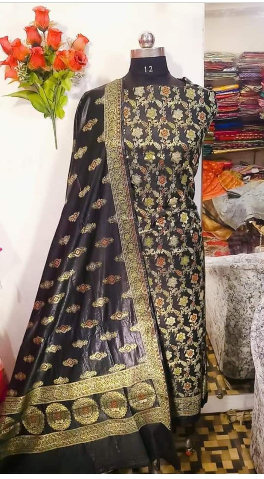 WBS - 23/3/2024  🦋Exclusive Banarasi Unstitched Salwar kameez with Dupatta🦋-https://i-media.vyaparify.com/vcards/products/33779/WhatsApp-Image-2024-03-23-at-4.28.39-AM.jpeg Image