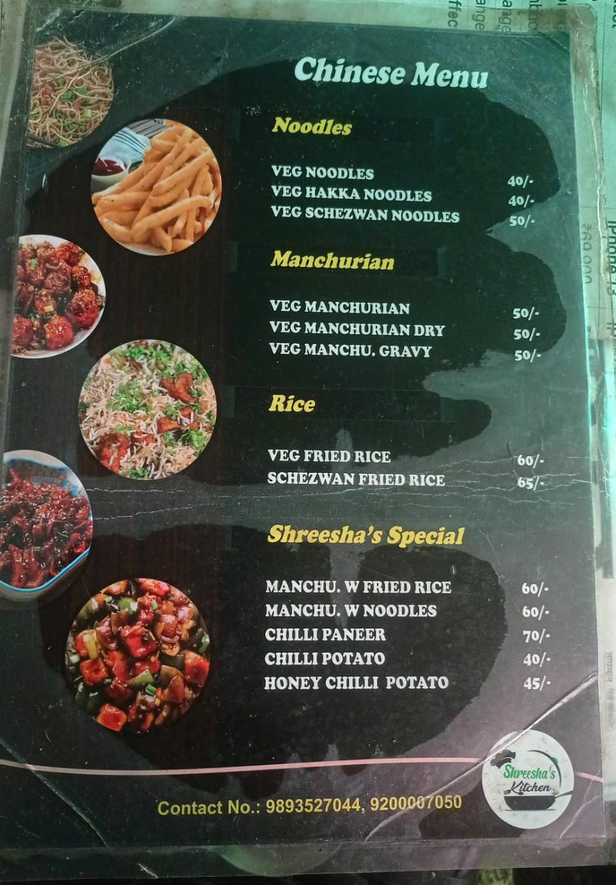 Shreesha Kitchen All type Chinese Item | Shreesha's Kitchen Restaurant | Sukhliya Main Road Indore