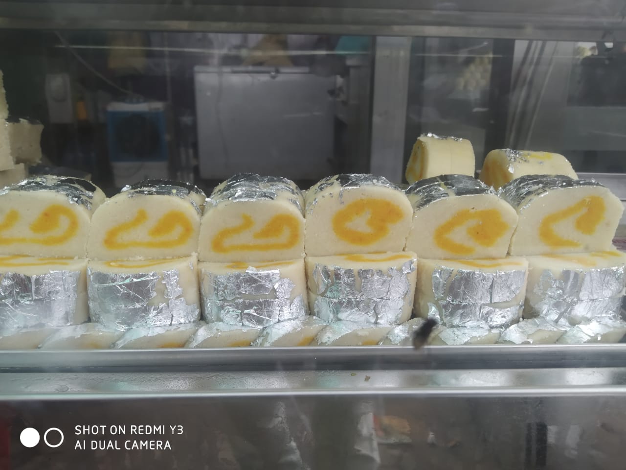 Devnarayan Sweets  famous Barfi Roll Devnarayan Sweets And Namkeen 212/8, Panchvati Colony Ke Samne Talawali Chanda AB Road Indore