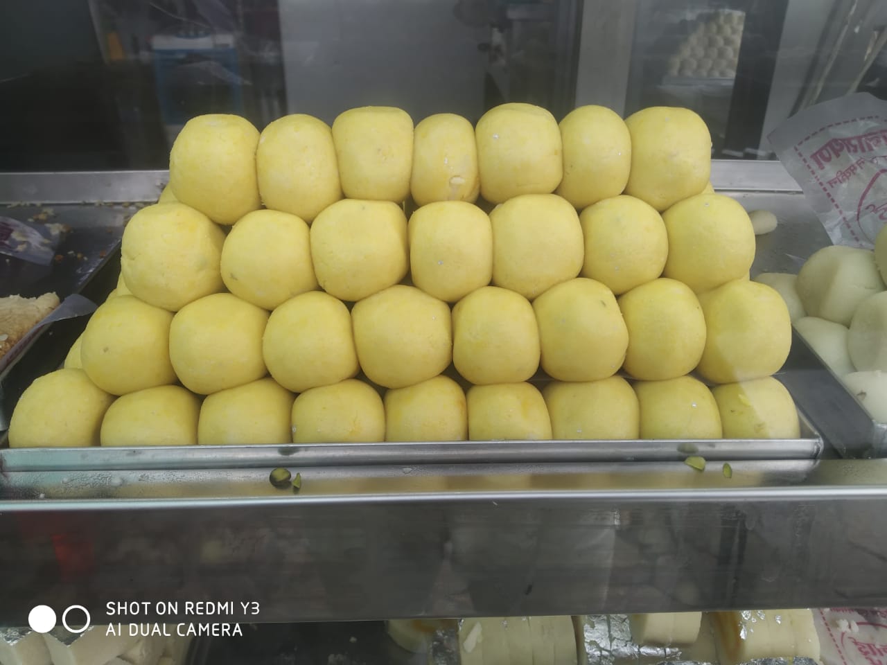 Devnarayan Sweets  famous Peda Devnarayan Sweets And Namkeen 212/8, Panchvati Colony Ke Samne Talawali Chanda AB Road Indore