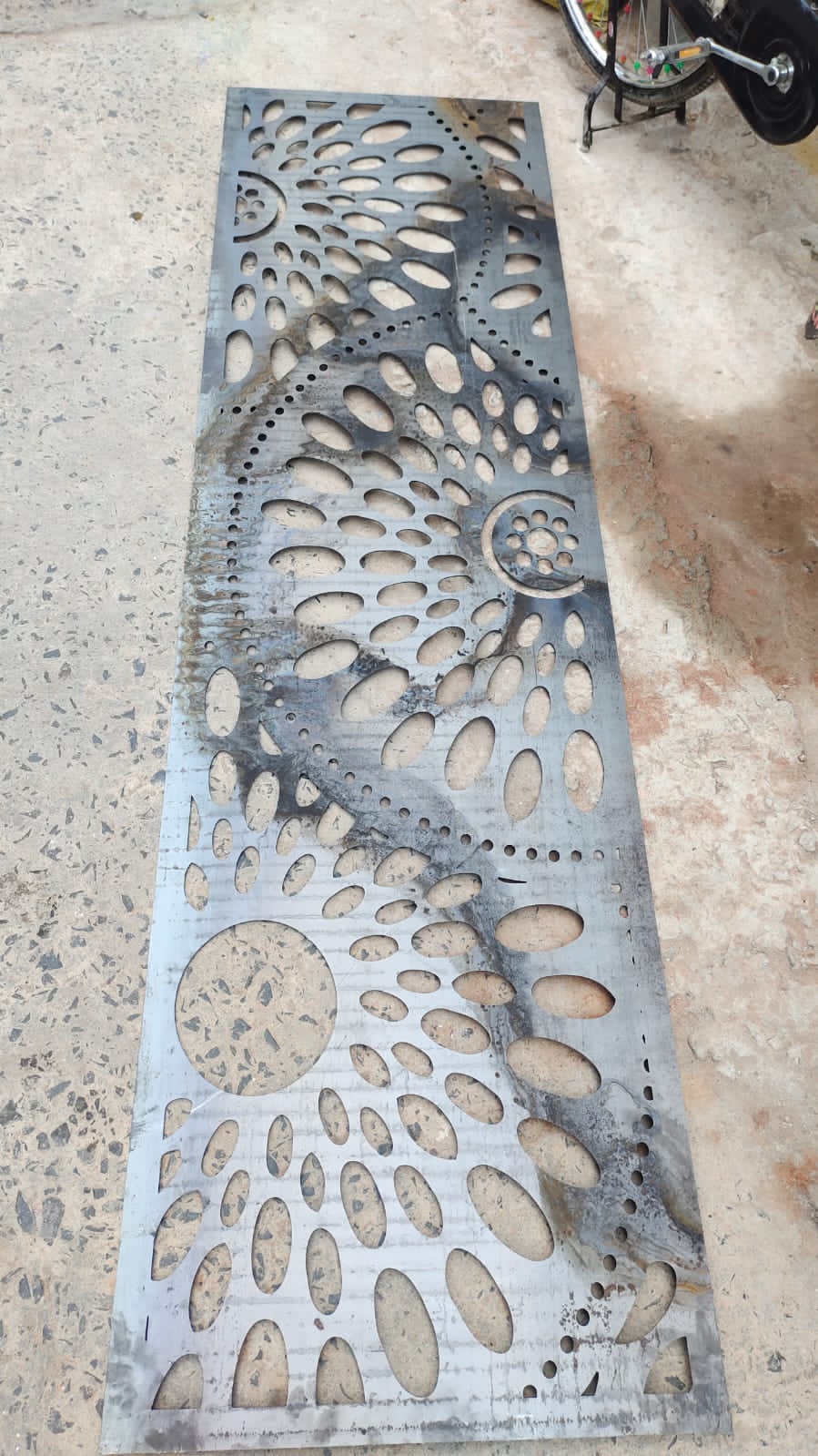 Design plate Raj Saini Gangwal Bus Stand , INDORE