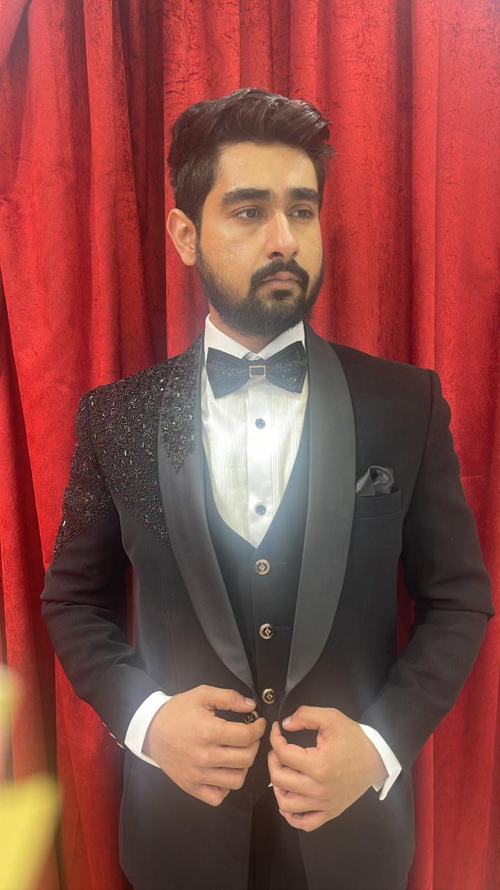 Refined Black Tuxedo with Elegant Kardana Work-https://i-media.vyaparify.com/vcards/products/38499/Product-19.2.jpeg Image