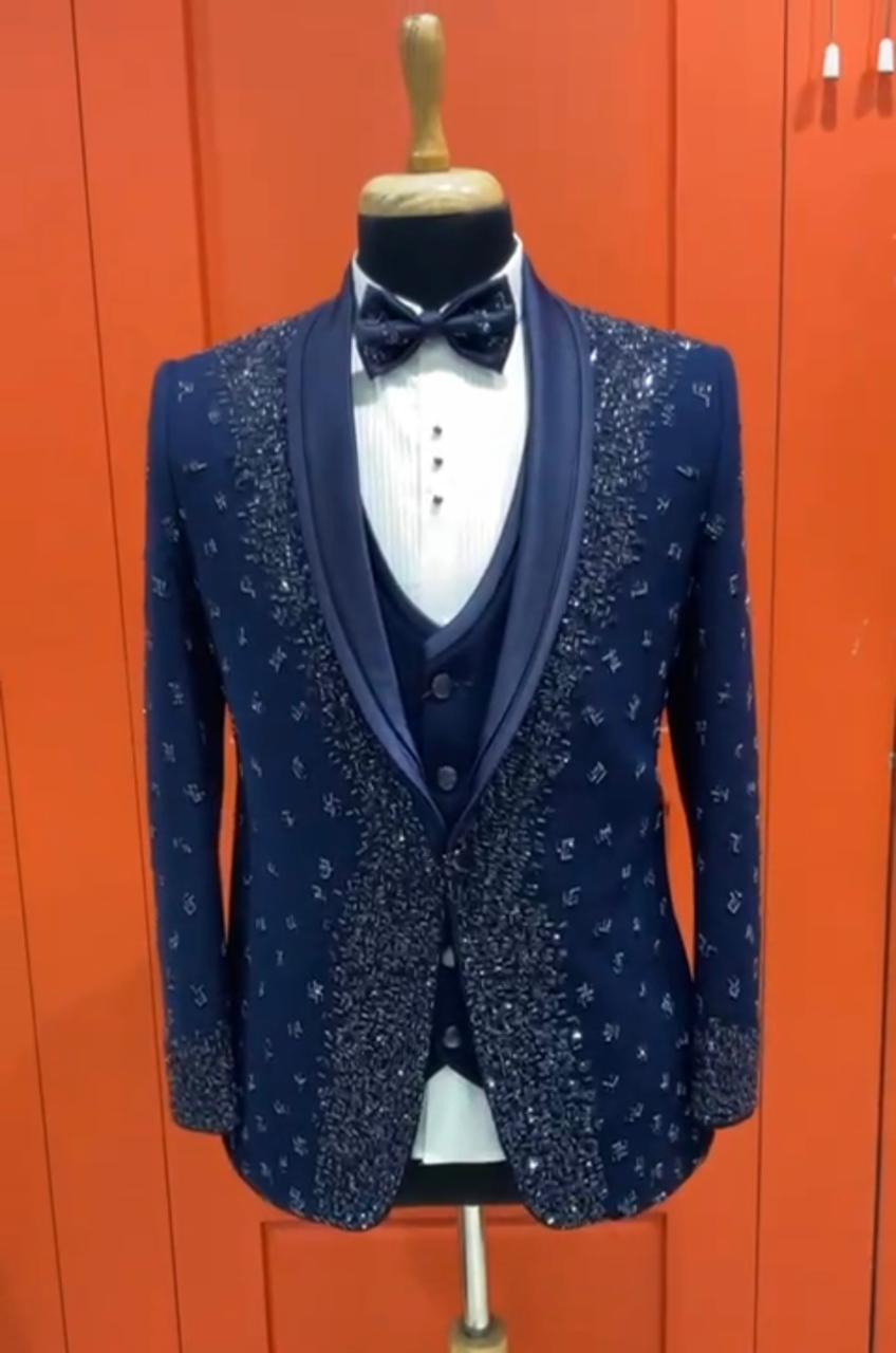 Handcrafted Bluish Zari Tuxedo Set-https://i-media.vyaparify.com/vcards/products/38528/WhatsApp-Image-2024-04-20-at-9.05.43-PM.jpeg Image