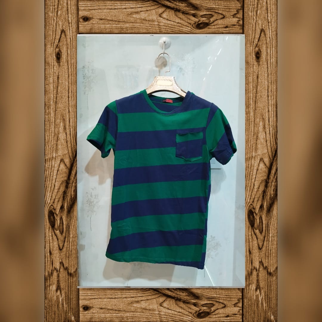 Lining round neck t shirt | Z&M | Dargah Main Road Near Talab Market Shop No.3 Khajrana