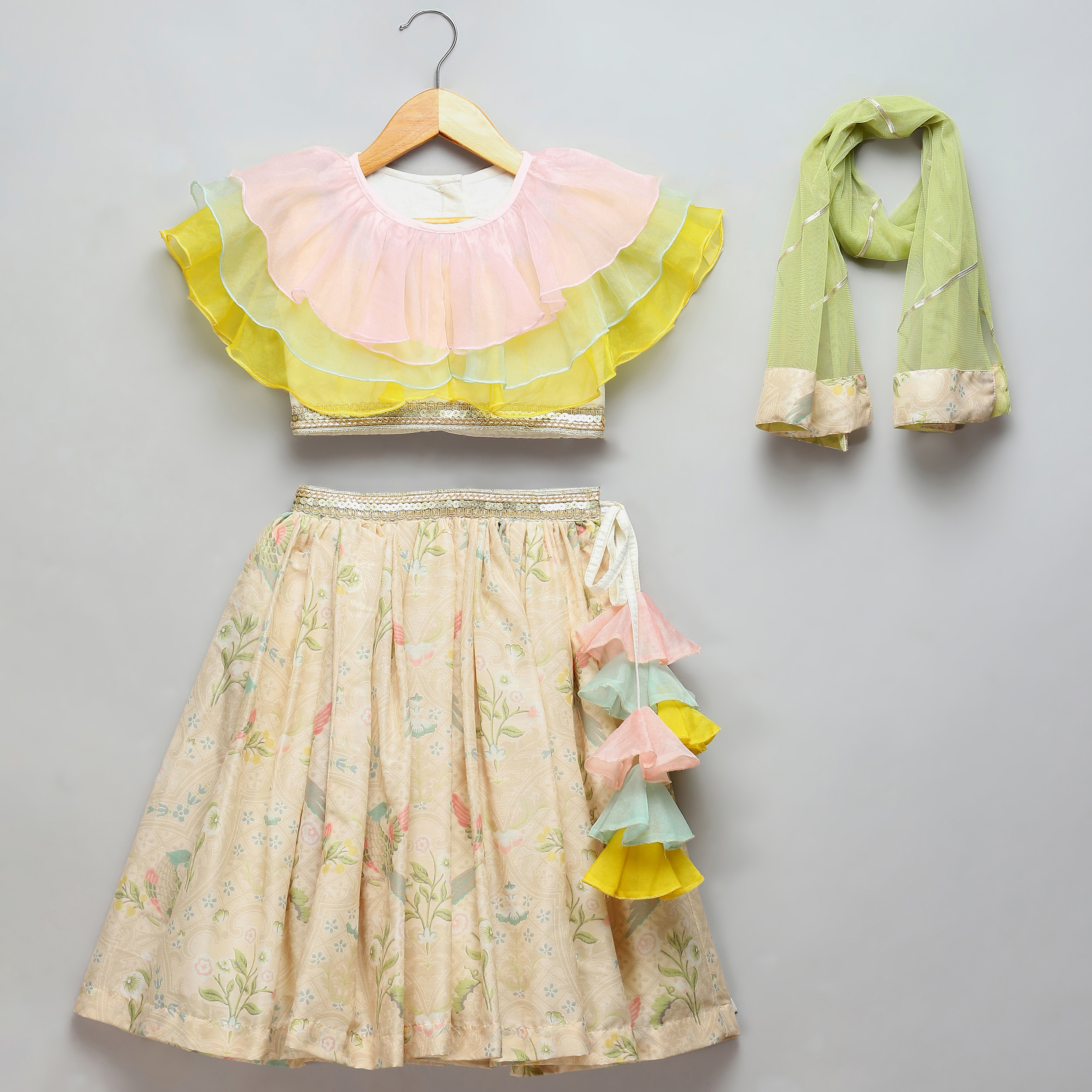 Pastel frill blouse with parrot print Lehnga-https://i-media.vyaparify.com/vcards/products/41568/1-copy.jpg Image