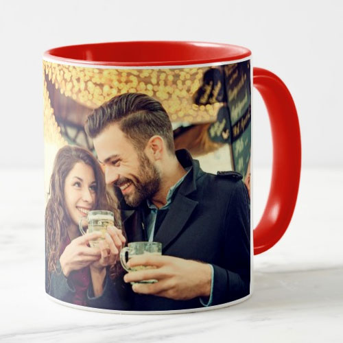 Deekshita Customized red Handle Mug with Photo Deekshita Enterprises Survey No 72, Shivaji Park, Samarth Nagar, New Sangavi, Pimpri-Chinchwad, Maharashtra 411027, India