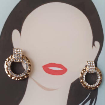 Handcrafter Geometric Drop Earring-https://i-media.vyaparify.com/vcards/products/47147/product_1718084741.png Image