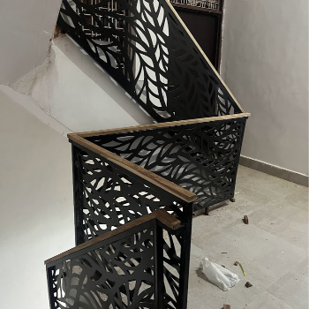 Metal Frame Railing Kohinoor Creation Atul Nagar Thathipur, Near Darpan Coloni