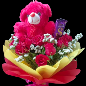 A bouquet of roses teddy and chocolate-https://i-media.vyaparify.com/vcards/products/60022/product_1724149782.png Image