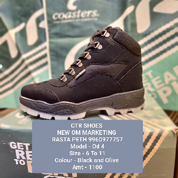 CTR SHOES NEW OM MARKETING RASTA PETH  Model - Od 4 Colour - Black - 6 To 10 Price - 1100-https://i-media.vyaparify.com/vcards/products/60608/product_1724425575.png Image