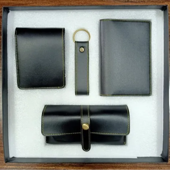 Leather Men's Gift set -Corporate gift set (Black)-https://i-media.vyaparify.com/vcards/products/61438/product_1724986207.png Image