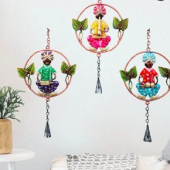 3 Marwari Musicians Ring Wall Hanging (Set of 3)-https://i-media.vyaparify.com/vcards/products/62383/product_1725523733.png Image