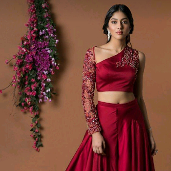 Stylish Blouse with Skirt | Trendy Threads | MG Road, Ganesh Peth Laxmi Road Dulya Maruti Chowk Pune 411002