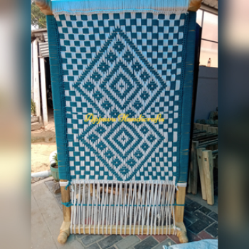 Pai Design Wooden Cot – Diamond Pattern-https://i-media.vyaparify.com/vcards/products/63813/product_1726378630.png Image