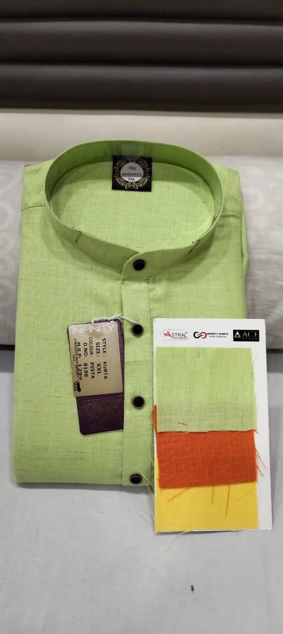 Plain Kurta-https://i-media.vyaparify.com/vcards/products/6697/W4.jpeg Image