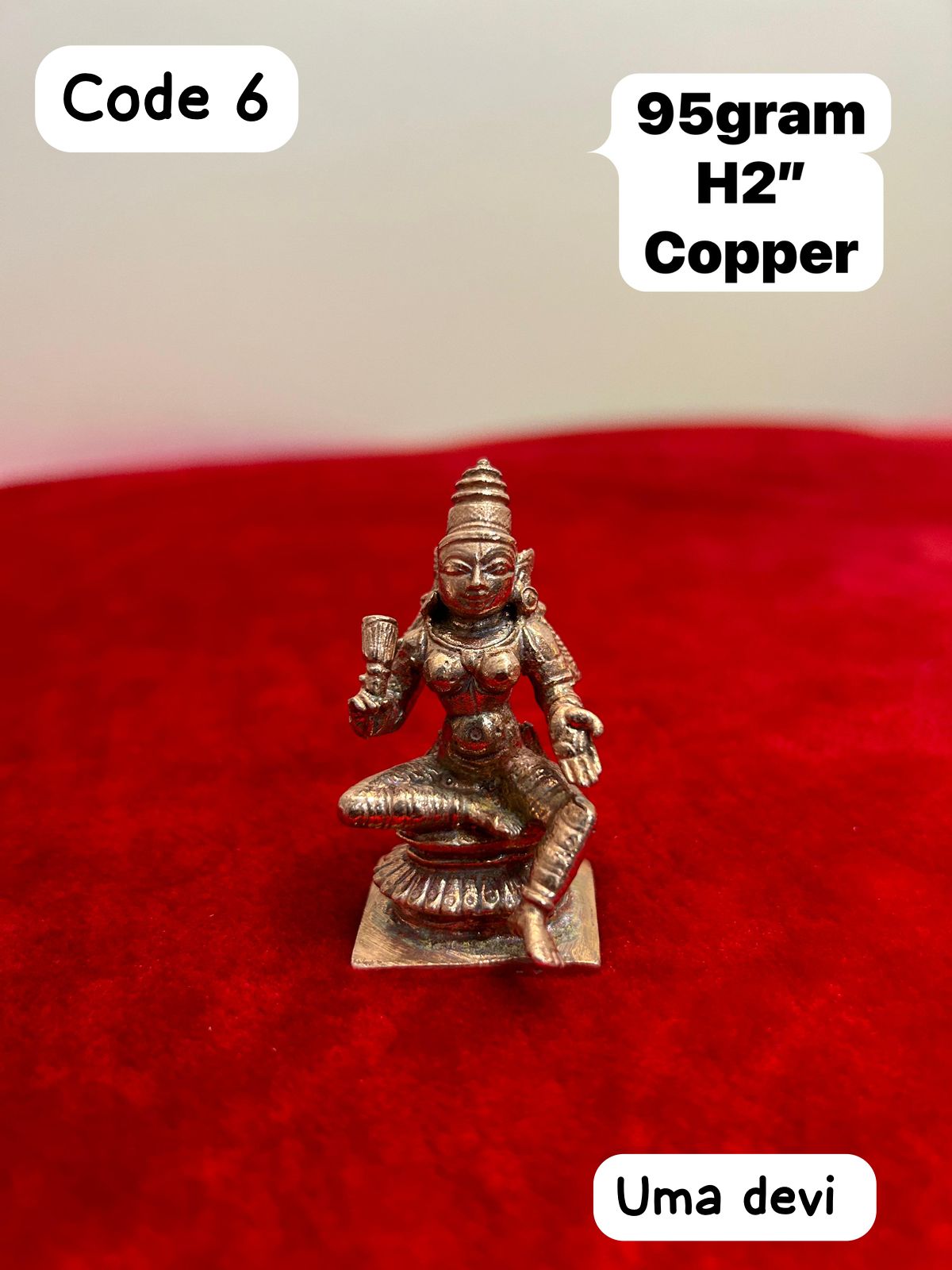 Copper idol of uma devi / boga shakti-https://i-media.vyaparify.com/vcards/products/67223/98ff98e4-b1b8-4890-8995-ff93d1cdfd7a.jpg Image