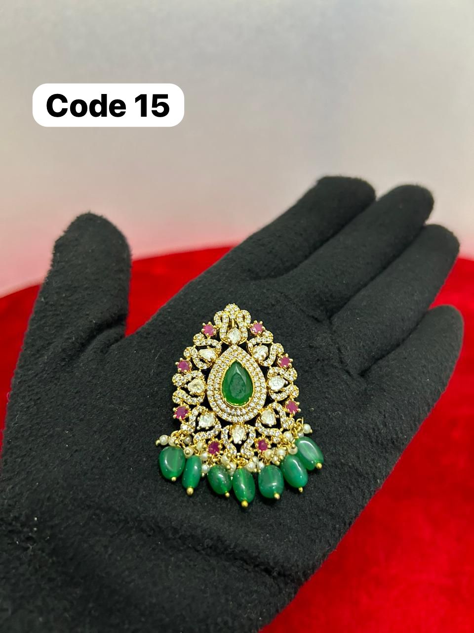 Panchaloha gem studded pendant-https://i-media.vyaparify.com/vcards/products/69718/0a764167-7d1a-4380-bab5-df8487f23b7e.jpg Image