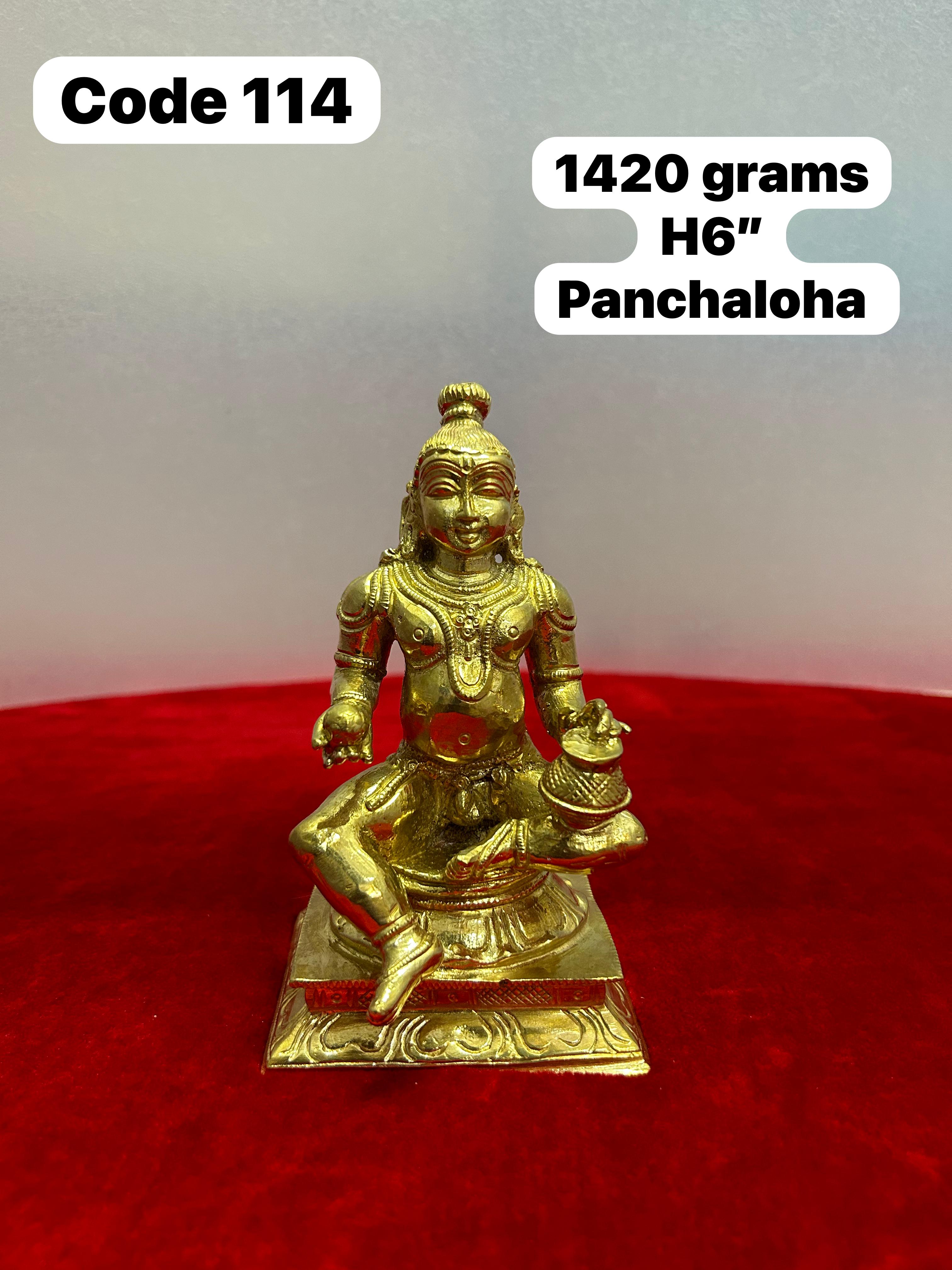 Panchaloha made butter ball krishna holding a butter pot-https://i-media.vyaparify.com/vcards/products/69930/3bb4f5fe-5e58-4ab9-a29f-ca3b2465e428.jpg Image