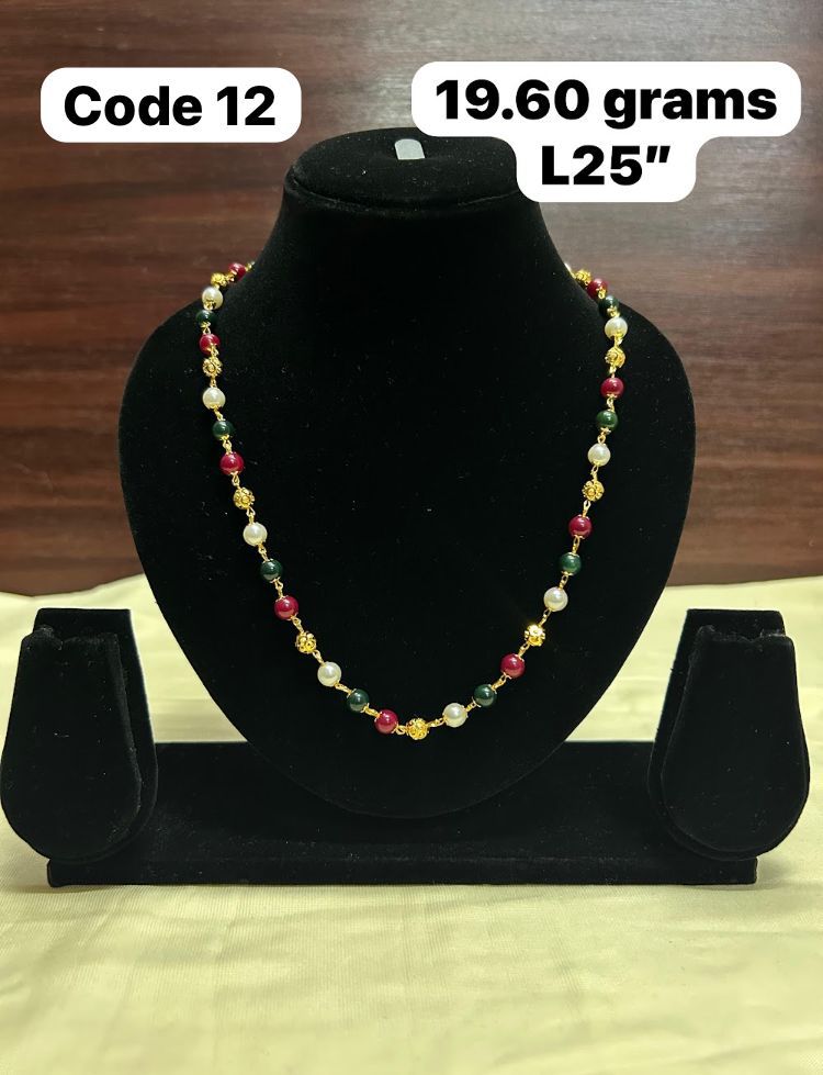 Panchaloha made gold polished chain with peral mala-https://i-media.vyaparify.com/vcards/products/70115/c7f7f926-ad2d-418c-8f60-13699da76b90.jpg Image